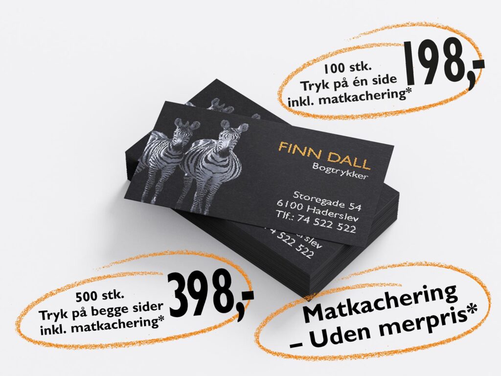 100 visitkort under 400 kr